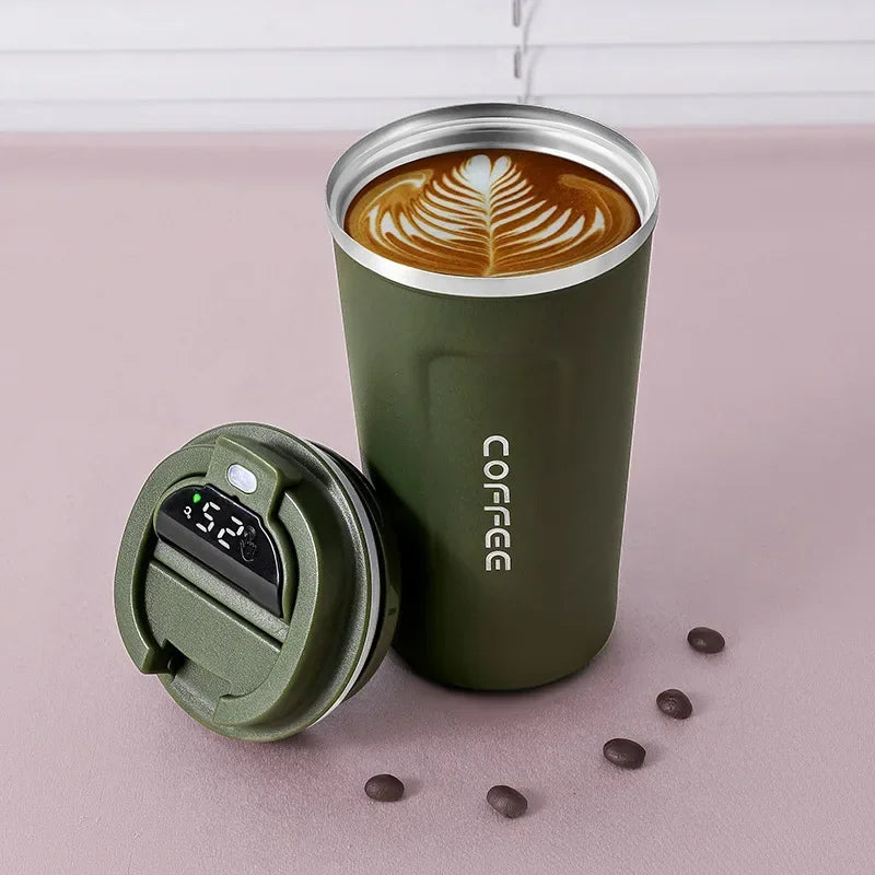 Tasse Isotherme 380ml avec Affichage de Température