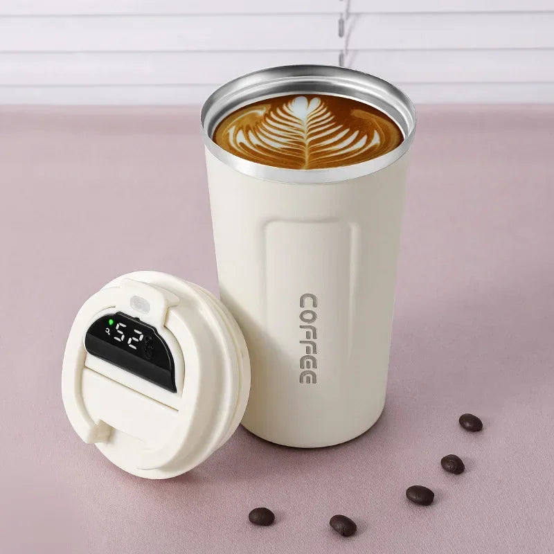 Tasse Isotherme 380ml avec Affichage de Température