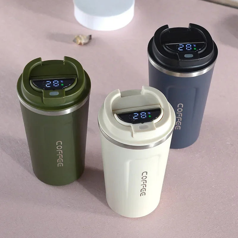 Tasse Isotherme 380ml avec Affichage de Température